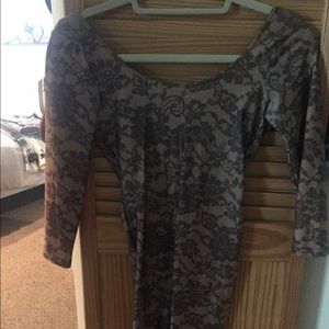 American apparel fitted dress